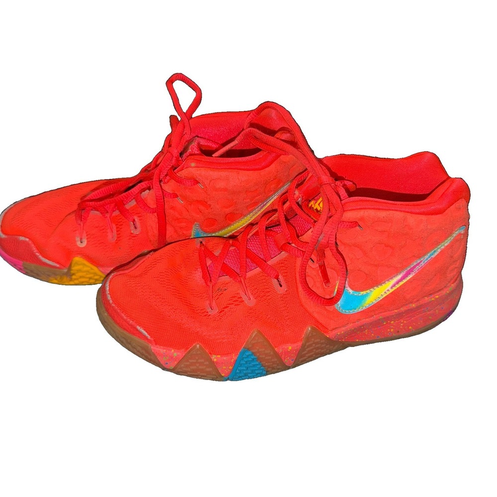 Nike Kyrie 4 Lucky Charms Shoes Size 6.5 Sneakers Collab 2018- BV7793-600
